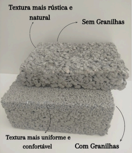 Piso Drenante Granilhas - variação 2